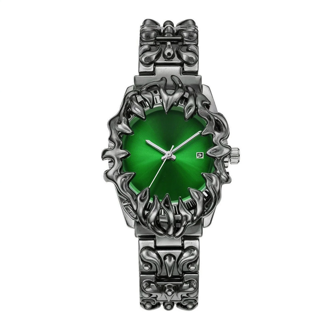 Arabian Green Spiked Timepiece