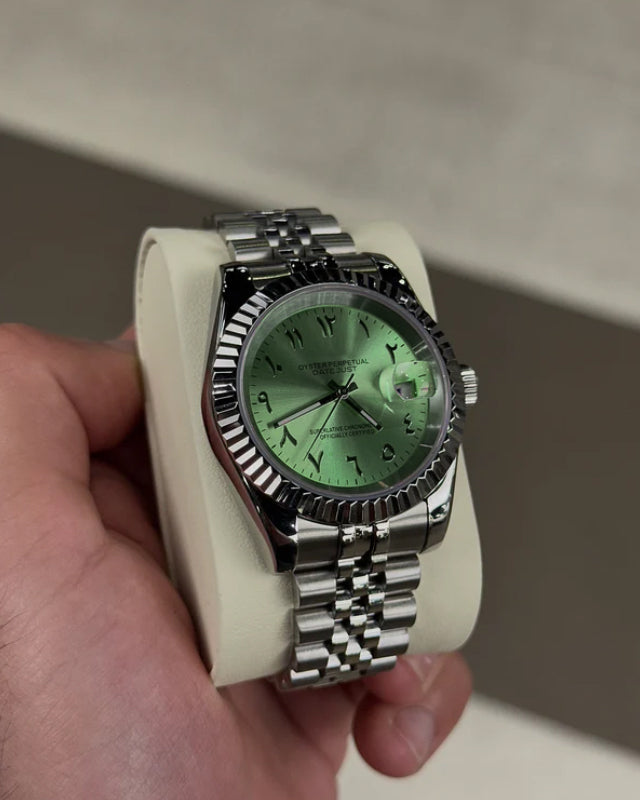 Rolex Olive Green Arabic