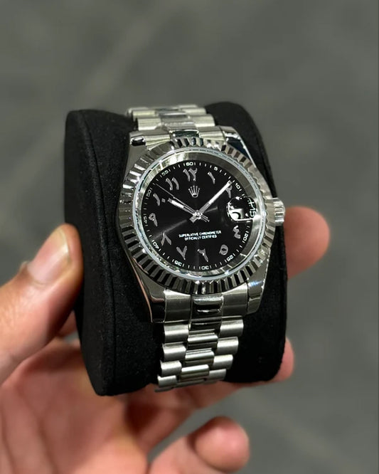 Rolex Black Arabic Dial