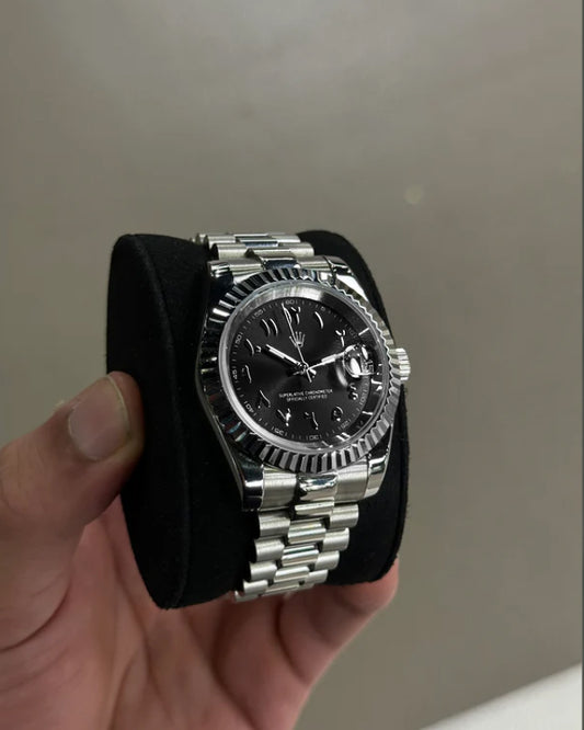 Rolex Black Arabic Dial